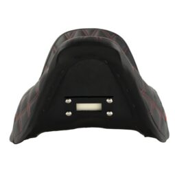 Rise Up Seat for Harley® Touring ’08-’25 (Diamond / Red Stitch)