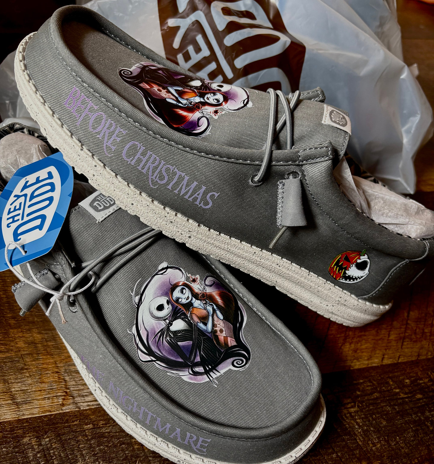 Custom NBC Fan Dude Shoes – TV Network Inspired Casual Shoes