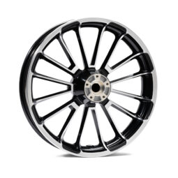 H-D Roulette Contrast Cut 19 in. Front Wheel