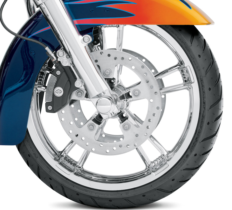 Mirror Chrome Enforcer 19 in. Front Wheel - Image 2