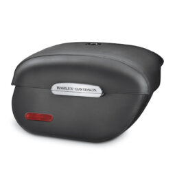 Rigid Locking Leather Saddlebags