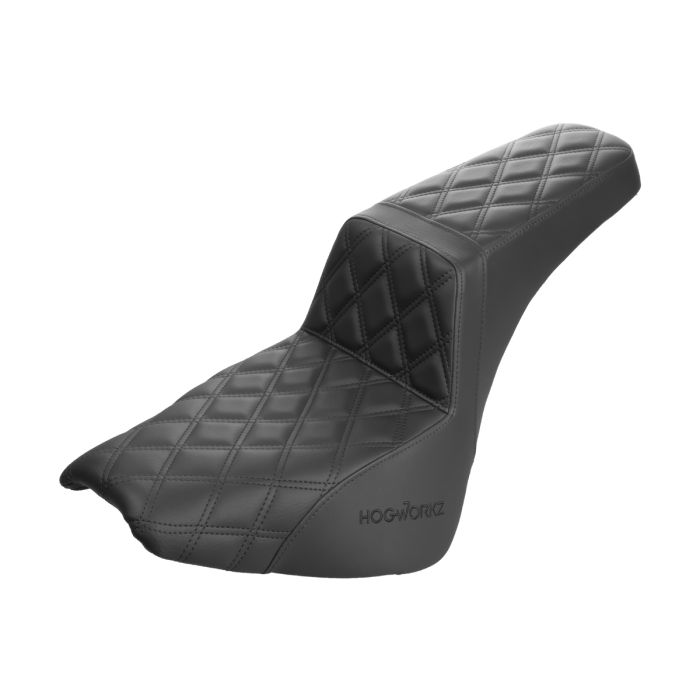 Rise Up Seat for Harley® Street Bob FXBB / Standard FXST '18-'25 (Black Stitch) - Image 7