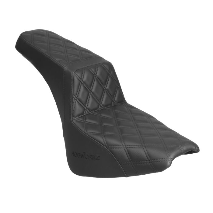 Rise Up Seat for Harley® Street Bob FXBB / Standard FXST '18-'25 (Black Stitch) - Image 2