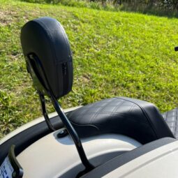 Black Detachable Sissy Bar Backrest for Harley® Low Rider / Sport Glide ’18-’25