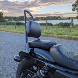 Black Detachable Sissy Bar Backrest for Harley® Sportster ’04-’22