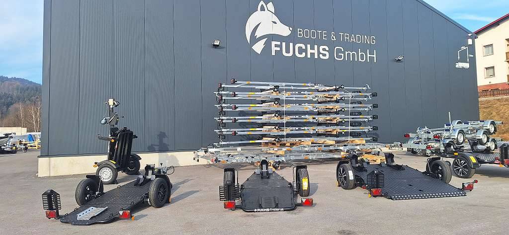 NEW VERSION IN STOCK & 750 KG MT1 MT2 MT BLACK EDITION Motorcycle Trailer with lowering function - Image 3