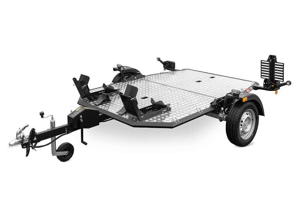 NEW & IN STOCK 750 KG MT2 Motorcycle Trailer with lowering function, tiltable, foldable Lorries MT-2 - Image 3