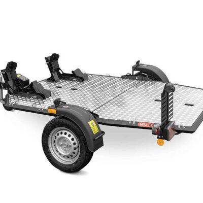 NEW & IN STOCK 750 KG MT2 Motorcycle Trailer with lowering function, tiltable, foldable Lorries MT-2