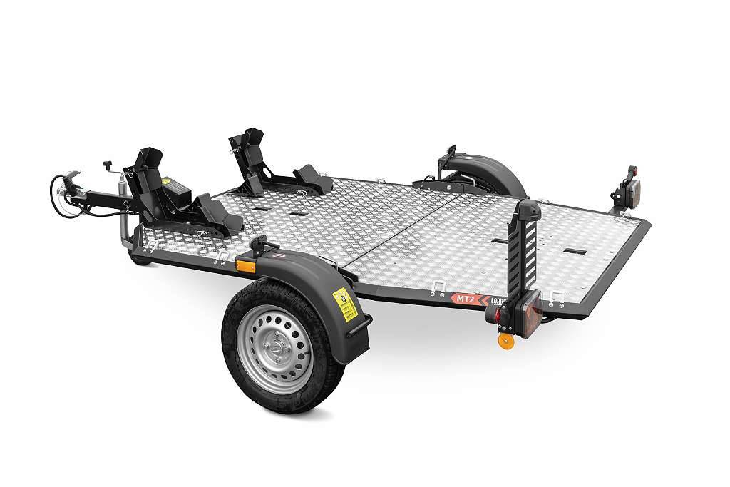 NEW & IN STOCK 750 KG MT2 Motorcycle Trailer with lowering function, tiltable, foldable Lorries MT-2 - Image 2