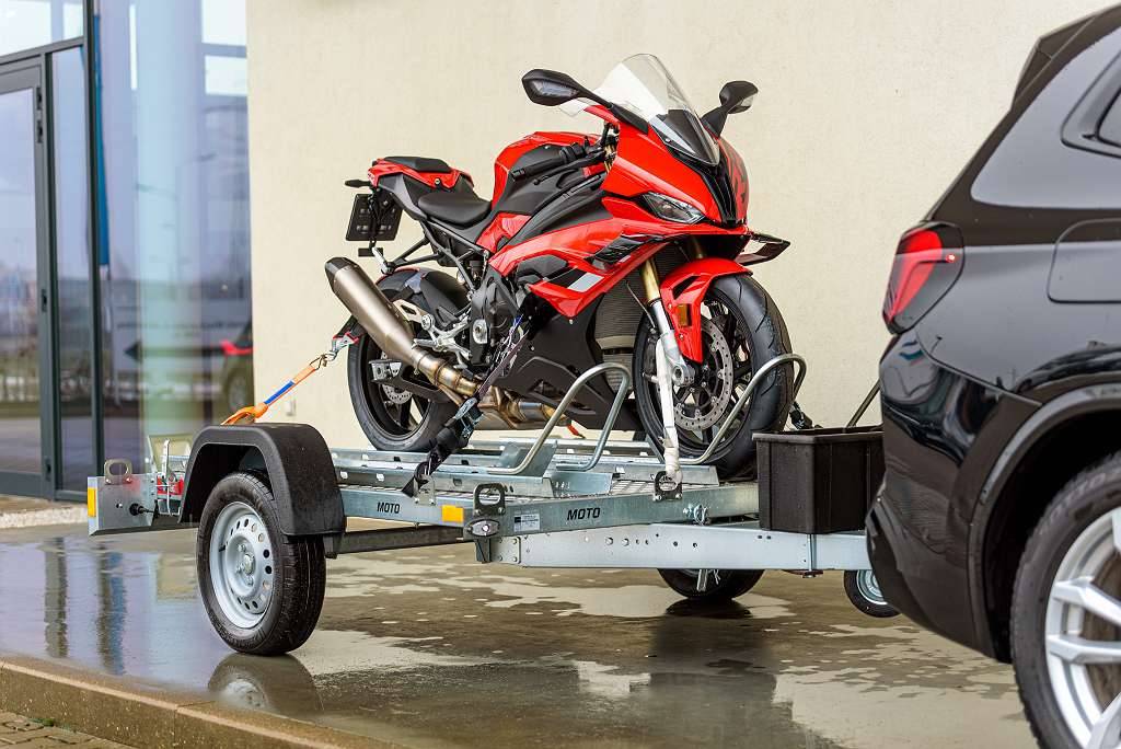 Car trailer, motorcycle trailer Moto 3 Premium 750kg - Image 5