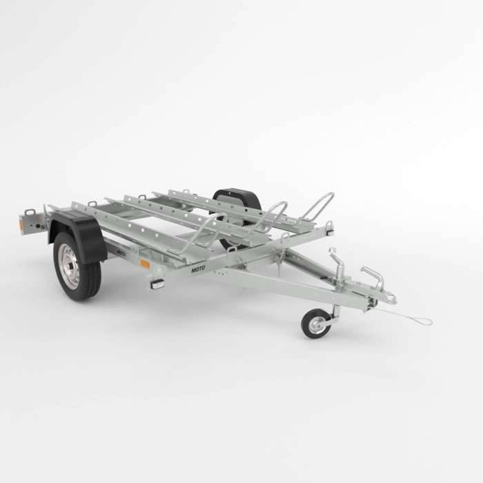Car trailer, motorcycle trailer Moto 3 Premium 750kg - Image 4