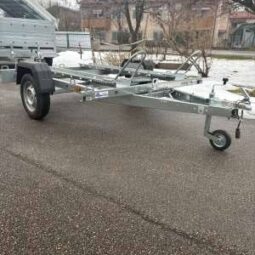 Martz GP 2 Premium motorcycle trailer – tiltable, 750 kg