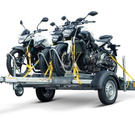 Motorcycle trailer for 3 bikes - Image 2