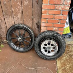 Harley-Davidson 9-Spoke Mag Wheel Set
