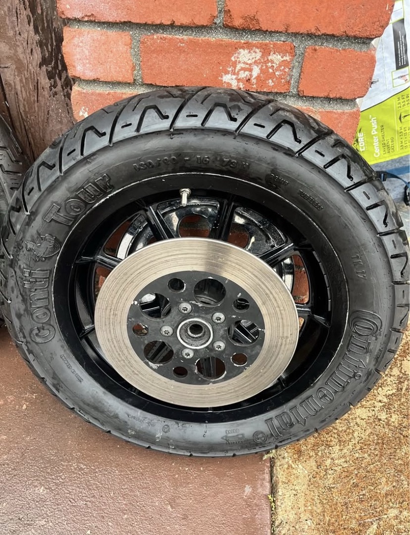 Harley-Davidson 9-Spoke Mag Wheel Set - Image 2