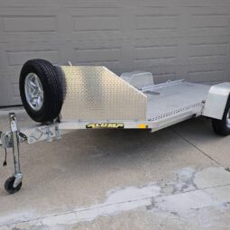 Premium Aluminum Motorcycle Trailer – Fully Upgraded