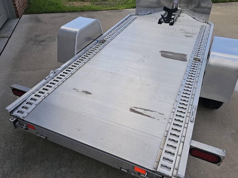 Premium Aluminum Motorcycle Trailer – Fully Upgraded - Image 7