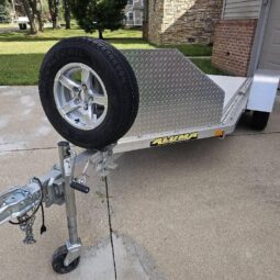 Premium Aluminum Motorcycle Trailer – Fully Upgraded