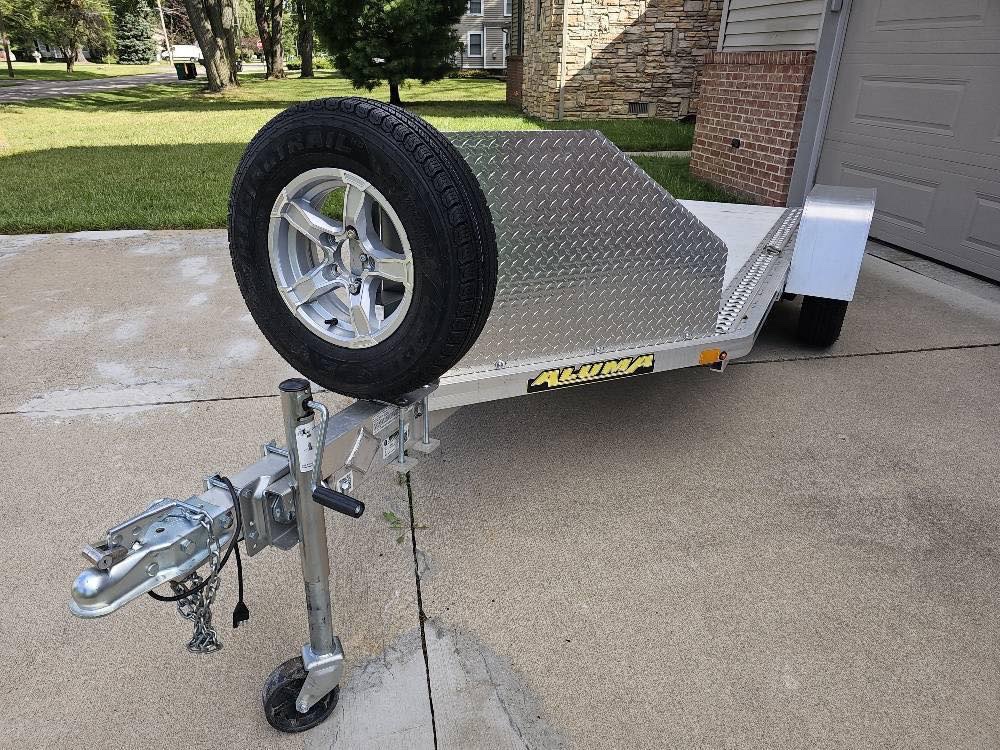 Premium Aluminum Motorcycle Trailer – Fully Upgraded - Image 2