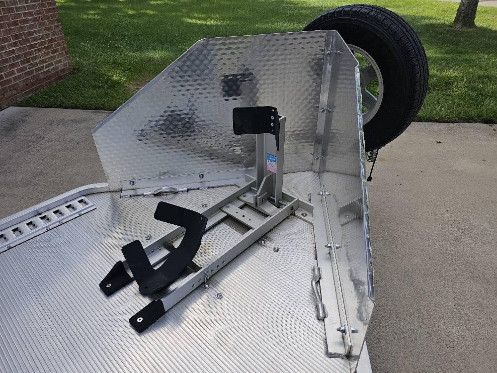 Premium Aluminum Motorcycle Trailer – Fully Upgraded - Image 9