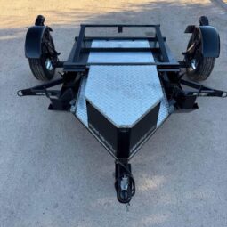 Stand-Up Motorcycle Trailer