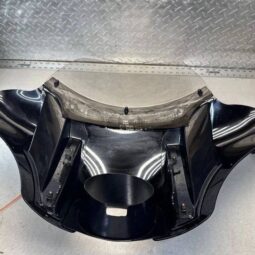 Black Batwing Fairing with 9” Tinted Windshield