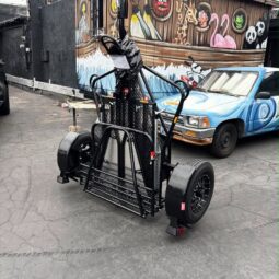Single Rail Folding Motorcycle Trailer